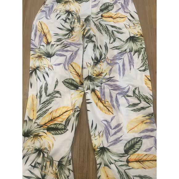 Philosophy Flowy Stretch Pants|Floral Tropical Design|Size Medium - Picture 9 of 9